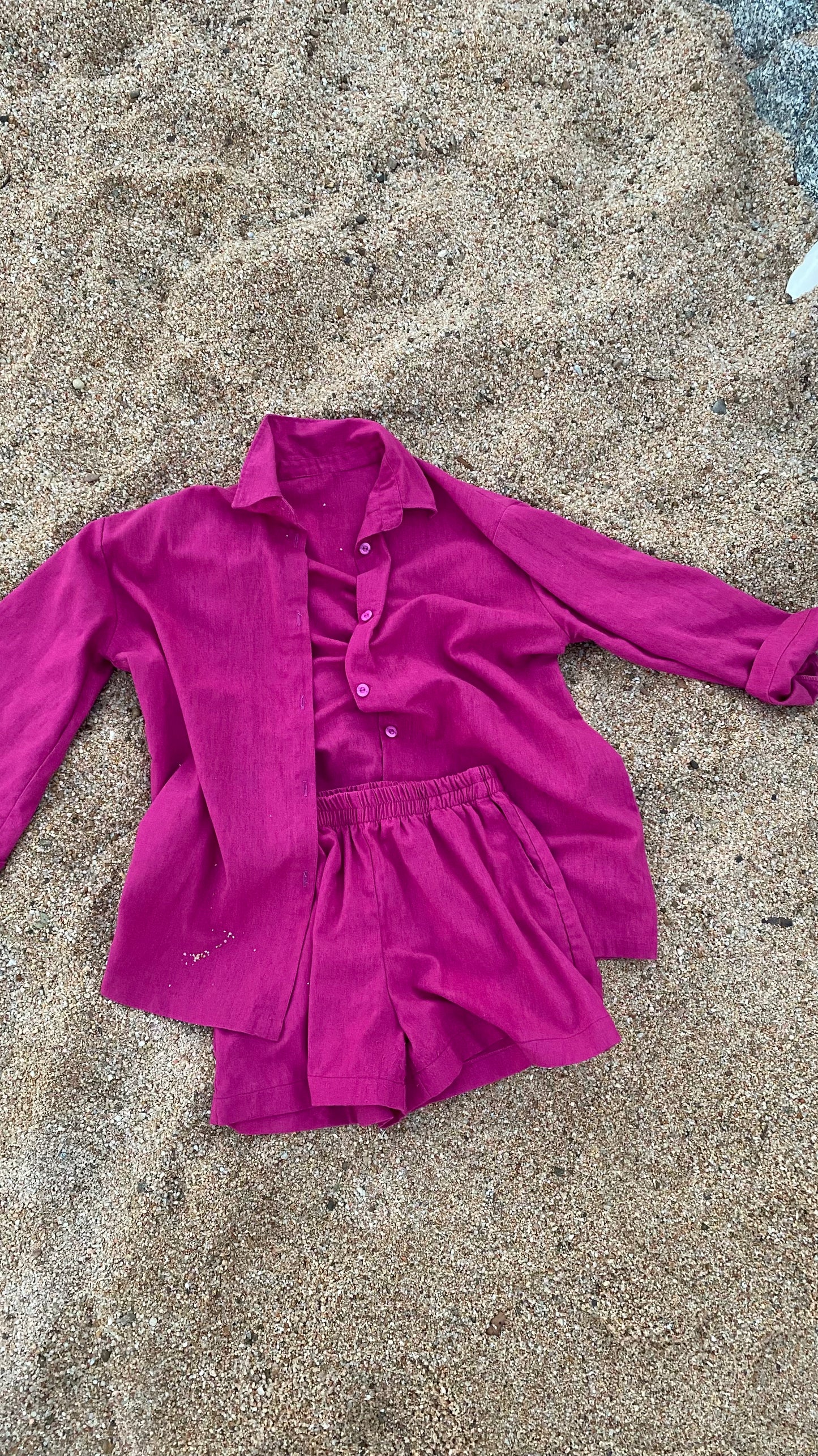 Camisa TOBA - FUCSIA